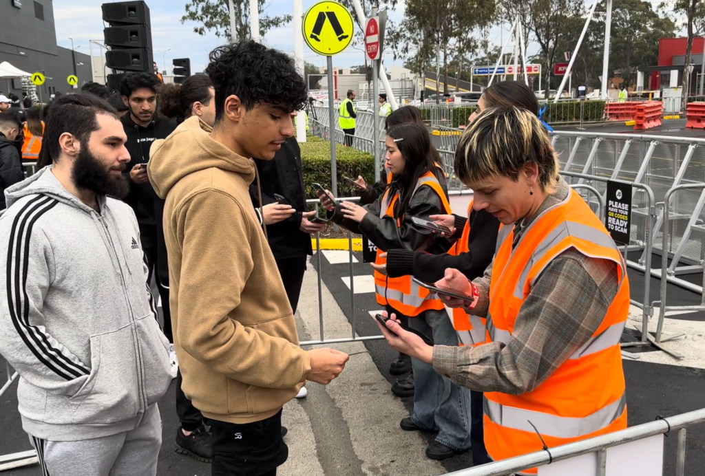 Badge Scanning Ticketing Events Sydney Melbourne SMS